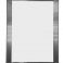 Рамка Клик ПК-25  с дек. уголком А1, серебро матовое анодир. в Иркутске - картинка, изображение, фото